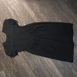 Maggy London Classic Black Midi Dress